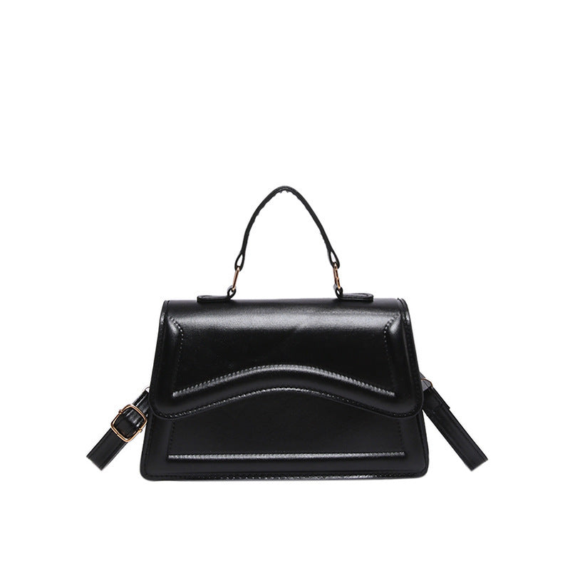 Colorful Shoulder Messenger Bag Stylish Good Texture Solid Color Women's