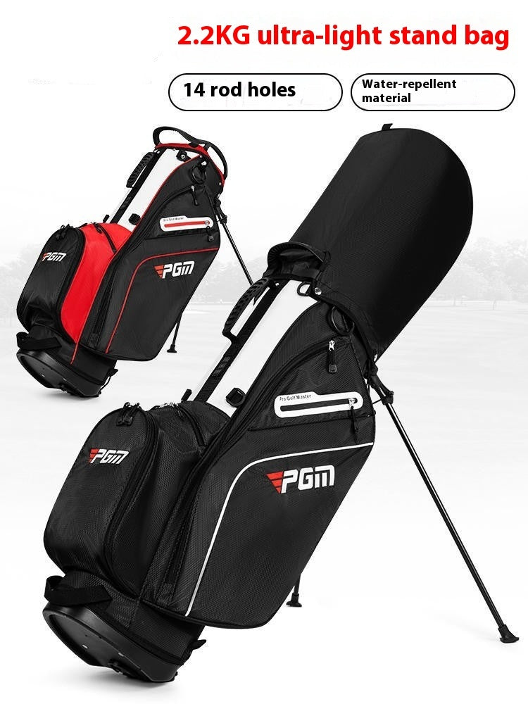 Golf Bag Bracket Insertion Pole Backpack Ball Bag