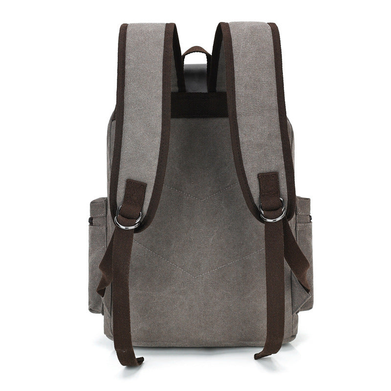 Retro Wear-resistant Large-capacity Backpack