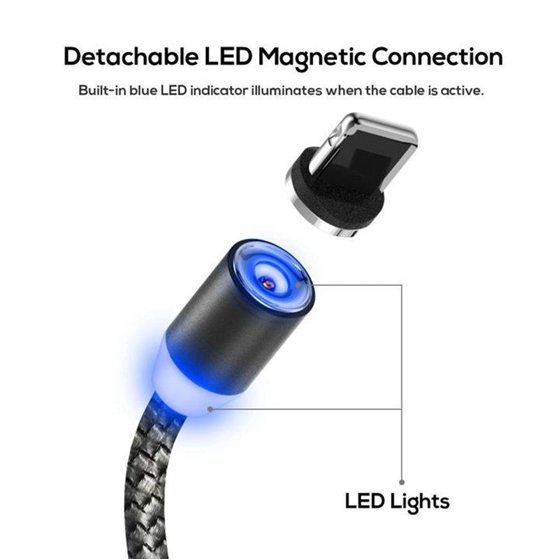 Compatible with Apple, Magnetic Data Line Drag 3