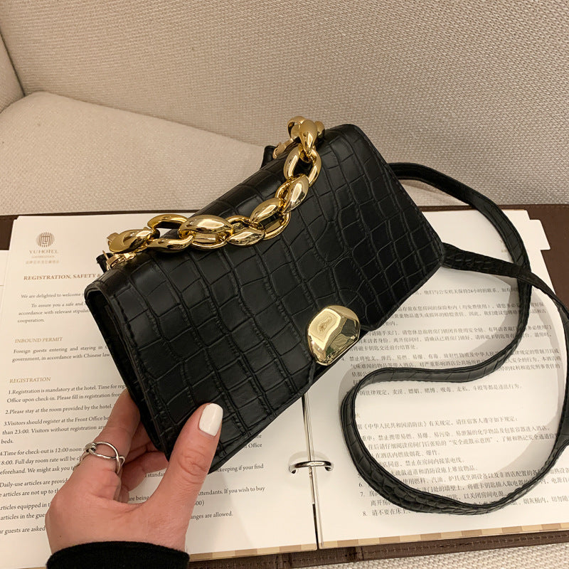 Retro Messenger Bag Simple Small Square Bag