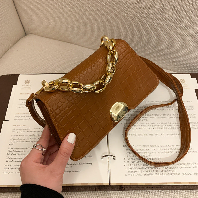 Retro Messenger Bag Simple Small Square Bag