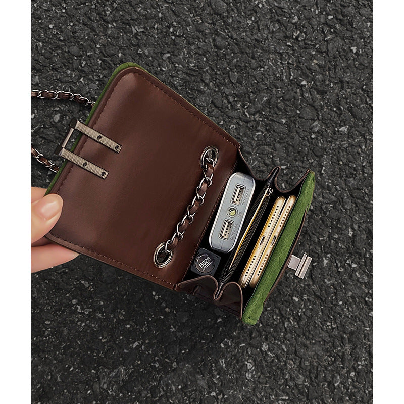 Women's Autumn And Winter Women's Chain Phone Bag