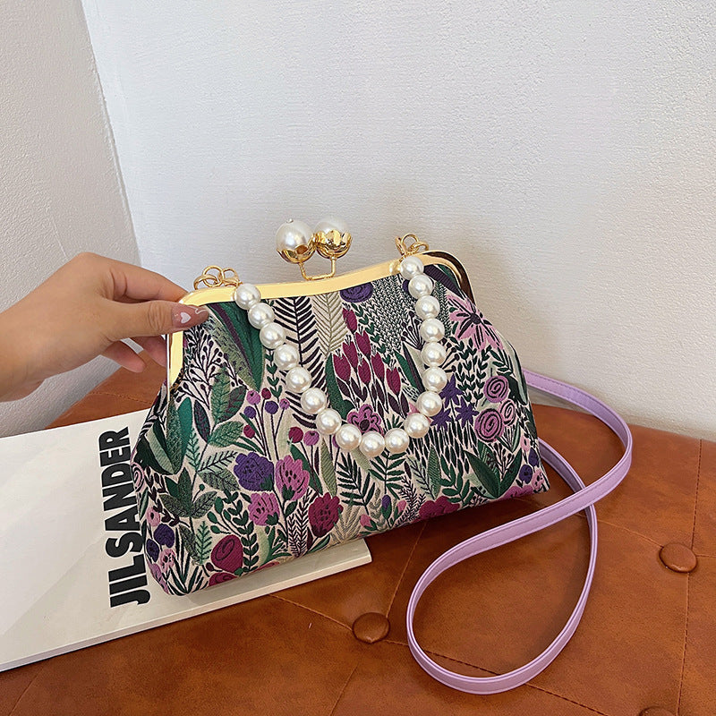 Women's Vintage Pastoral Style Handbag
