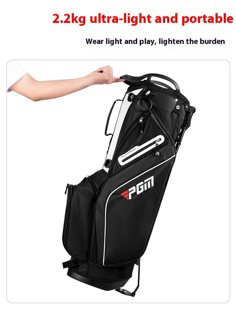 Golf Bag Bracket Insertion Pole Backpack Ball Bag