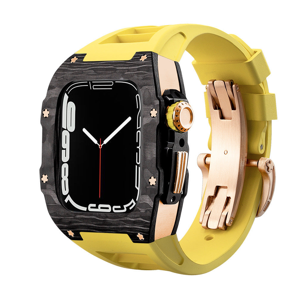 Carbon Fiber Retrofit Watch Strap Protector