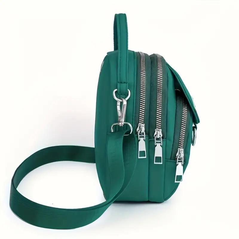 Waterproof Women Crossbody Bag Elegant Oxford Messenger Bags Simple For Work 