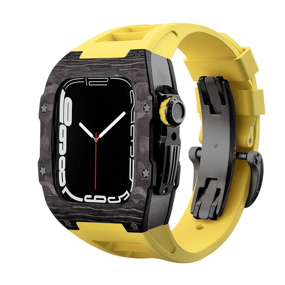 Carbon Fiber Retrofit Watch Strap Protector
