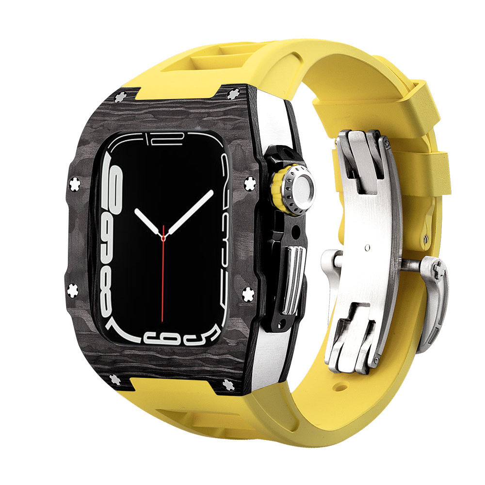 Carbon Fiber Retrofit Watch Strap Protector