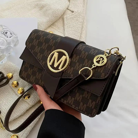Stylish Shoulder Bag For Women, Simple PU Leather Flap Crossbody Bag, Fashionable Purse &amp; Handbags 
