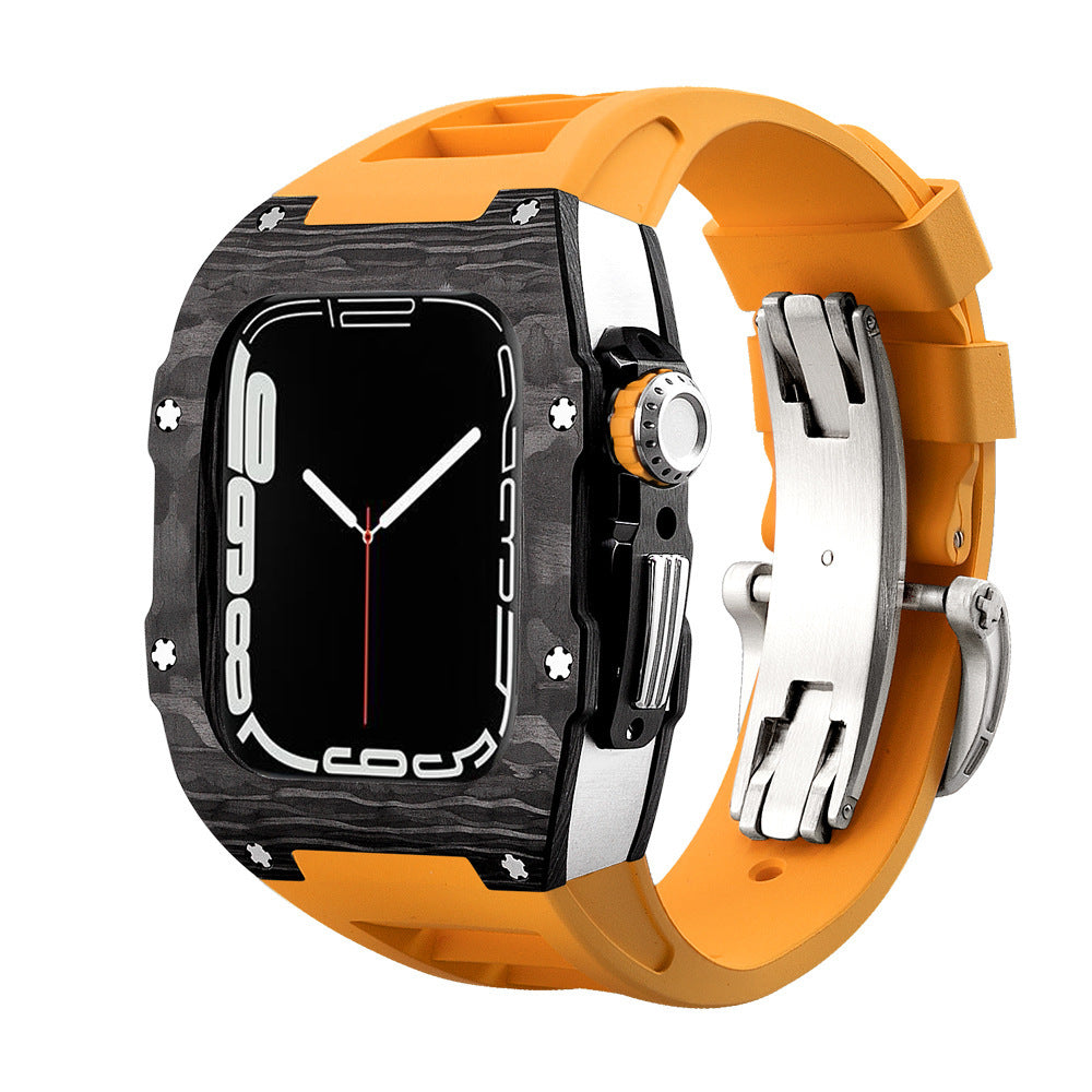 Carbon Fiber Retrofit Watch Strap Protector