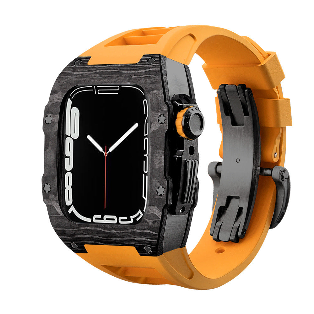 Carbon Fiber Retrofit Watch Strap Protector